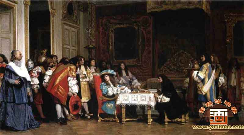 ·ʮcĪﰧLouis XIV and Moliere__ķͮƷp