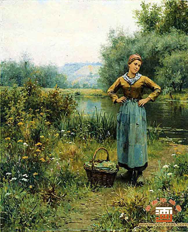 ŮеһLGirl in a Landscape_΢TʿͮƷp