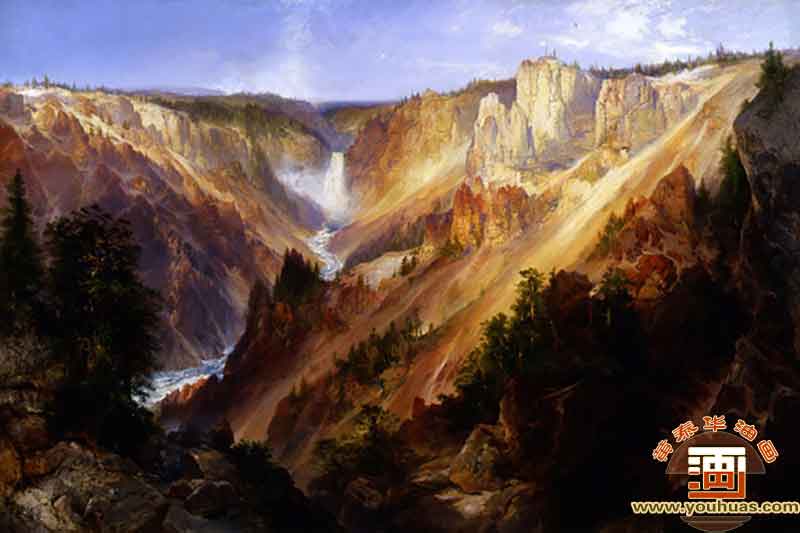 Sʯ{Grand Canyon of the Yellowstone_ĪmͮƷp