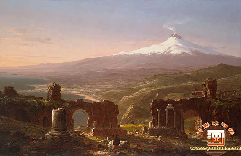 uՠ׼{İؼ{ɽThomas Cole_ƠƷͮp